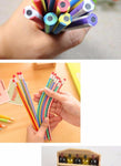 5 pcs/lot Colorful Magic Bendy Flexible Soft Pencil With Eraser Stationery Student Colored Pencils School Office Supplies