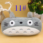 1 PCS Cute Cartoon Plush Pencil Case Kawaii Large Size School Kids Pencil Box Animals Stationery Fashion Makeup Bag for Women