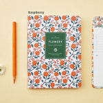 New Arrival Cute PU Leather Floral Flower Schedule Book Diary Weekly Planner Notebook School Office Supplies Kawaii Stationery