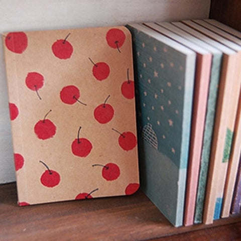 12.5*9cm Stationery Vintage Pastel Drawing Pastels Pockets Notepad Lovely Notebook 8 Styles Pocket Book