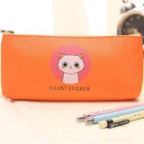 Cactus Pencil Case Canvas School Supplies Kawaii Stationery Estuches Chancery School Cute Pencil Box Pen Bags Penalty