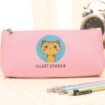 Cactus Pencil Case Canvas School Supplies Kawaii Stationery Estuches Chancery School Cute Pencil Box Pen Bags Penalty