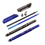 12 pcs Ink Can Be Erased Gel Pen Gift Writing Pen 0.5mm Pen Tip Refills Pen Rod Length 150mm Student School Office Stationery