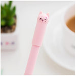 1pc Creative Stationery Student Pen Cute Cat Gel Pen 0.5mm Full Needle Black Ink Pen School Supplies Office Supplies