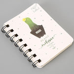 Newest Kawaii Cute Cactus Daily Office Supplies Week Planner Spiral Notebooks Day plan Diary Notepads Meno pad School Stationery