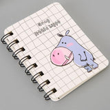 Newest Kawaii Cute Cactus Daily Office Supplies Week Planner Spiral Notebooks Day plan Diary Notepads Meno pad School Stationery