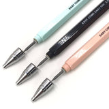 1 pcs Mechanical Pencil, 2.0 mm Lead Refill, Black/Blue/Pink Barrel Automatic Pencil for Exams Drawing