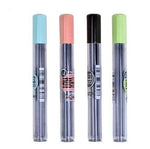 1 pcs Mechanical Pencil, 2.0 mm Lead Refill, Black/Blue/Pink Barrel Automatic Pencil for Exams Drawing