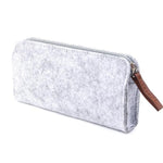 Felt pencil bag fabric pencil case pencil box School Office Supplies Stationery Pouch Purse Storage Cute Makeup Bags Pencil Box