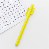 Creative Cactus Gel Pens Cute Kawai School Thing Kawaii Item Stationery Store Shop Material Bts Office Accessory Tool Stationary