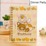 Kawaii Spiral Coil Notebook/Diary Agenda/Pocket book/Office School Supplies From Japan Cartoon Rilakkuma & Sumikkogurashi