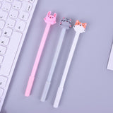 New Cartoon animal cat pet student gel pen kawaii stationery writing pens canetas material escolar office school supplies