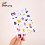 Winzige A6 Weekly Plan Cute Notebook Waterproof A Year Filofax Creative Inner Pages Kawaii Planner Organizer Diary