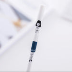 white Cartoon character gel pen creative 0.38mm Black ink stationary pens kawaii cute korea japanese kawai office school 1Z807