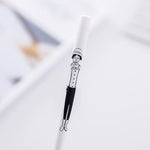 white Cartoon character gel pen creative 0.38mm Black ink stationary pens kawaii cute korea japanese kawai office school 1Z807