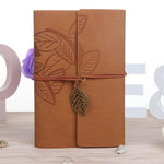 145*105MM Classic Retro Notebook Leather Blank Diary Note Book Journal Sketchbook 8 Colors