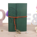 145*105MM Classic Retro Notebook Leather Blank Diary Note Book Journal Sketchbook 8 Colors