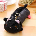 Cat school pencil case Plush estojo escolar cute kalem kutusu estuche escolar pencil cases trousse scolaire stylo papelaria