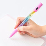 1PC Glitter Cute Pen Liquid Color Kawaii Pen Magic Light Gel Pens Crystal Pen Office Writing Cute Stationery Gift