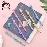 5 pcs/lot cartoon activity pencil 2.0mm mechanical pencil pupils non-toxic automatic pencil office writing children's stationery