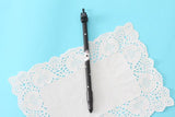 Cat Shell Gel Pen DIY Office Stationery and School Supplies Smooth Writing Black and Blue Ink 0.5mm Pen 1PCS