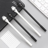 2 pcs/lot Star Wars Black White Warrior Gel Pen Signature Pen Escolar Papelaria School Office Supply Promotional Gift