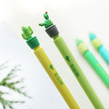 1 Piece Cute Cactus Love Silicone  0.5mm Press Automatic Mechanical Pencil School Office Supplies Student Stationery Gift