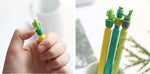 1 Piece Cute Cactus Love Silicone  0.5mm Press Automatic Mechanical Pencil School Office Supplies Student Stationery Gift