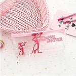 Transparent Pencil Cases for girls Cute PVC cactus pen bag School Supplies Stationery pouch kawaii Pencil Box canetas escolar