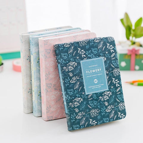 2019 Korean Kawaii Vintage Flower Schedule Yearly Diary Weekly Monthly Daily Planner Organizer Paper Notebook A6 Agendas