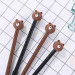 1pcs Creative Flamingo Neutral Pen 0.5mm Black Gel Pen Writing Tool For Students Kids School Supplies Stationery Wholesale Gifts