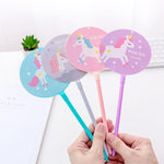 1pc Unicorn Gel Pens Kawaii Multi Shape Silica Gel &Plastic Unicorn Pens For Kids Girls Gifts School Writing Supplies Stationery