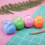 Mini Cute Cartoon Pig Pencil Sharpener School Student Stationery Kids Gift Hot