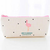 1pcs Children Love Gift Pencil Case Canvas School Supplies Kawaii Stationery Estuches Chancery School Cute Pencil Box Pen Bags