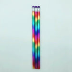 2018 New Rainbow Pencil Wood Environmental protection Pencil Bright color Appearance Pencil school office writing Pencil