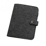 A5 A6 Good Quality Simple Snap Felt Notebook Diary Creative Binder Office Supplies Ring Binder